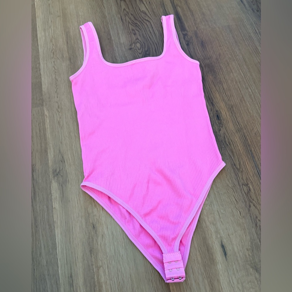Pink Kids One Piece Swimsuit